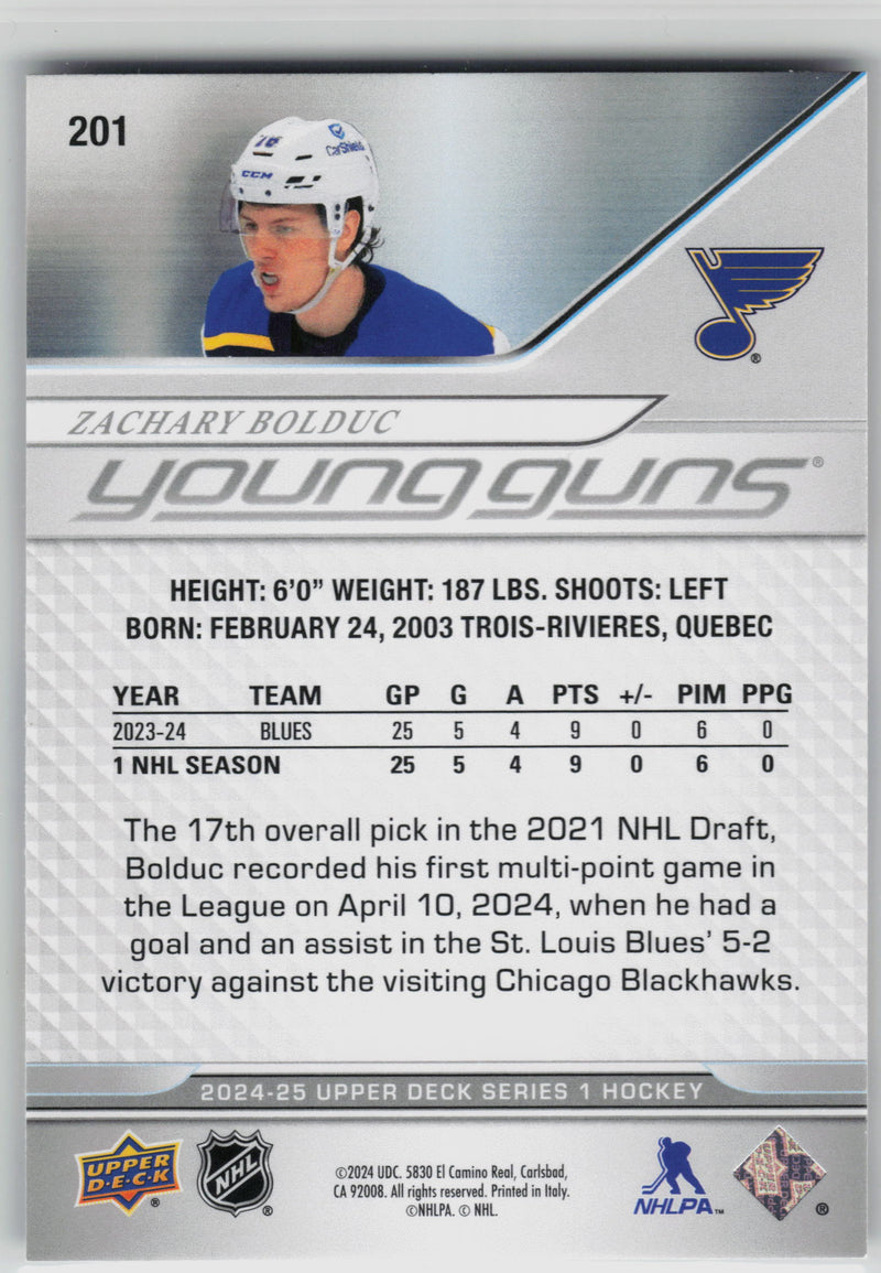 Zachary Bolduc Young Guns