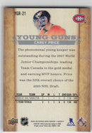 Carey Price Young Guns Renewed