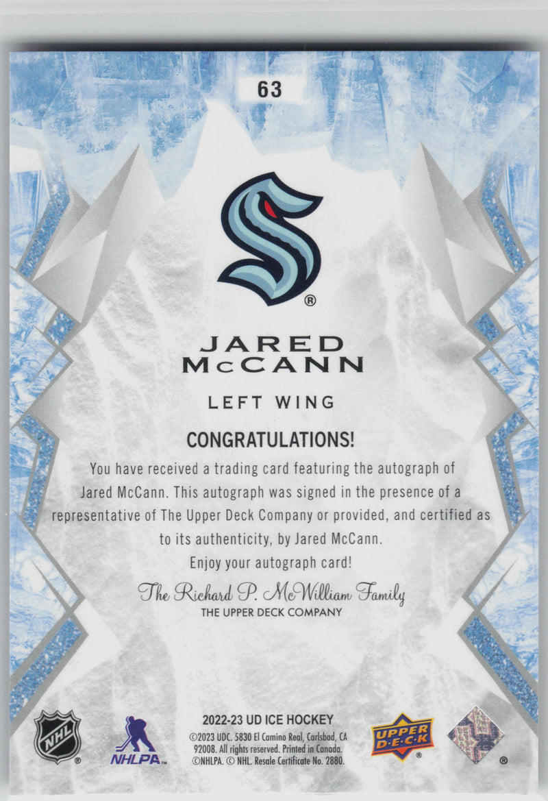 Jared McCann White Snowflake Auto