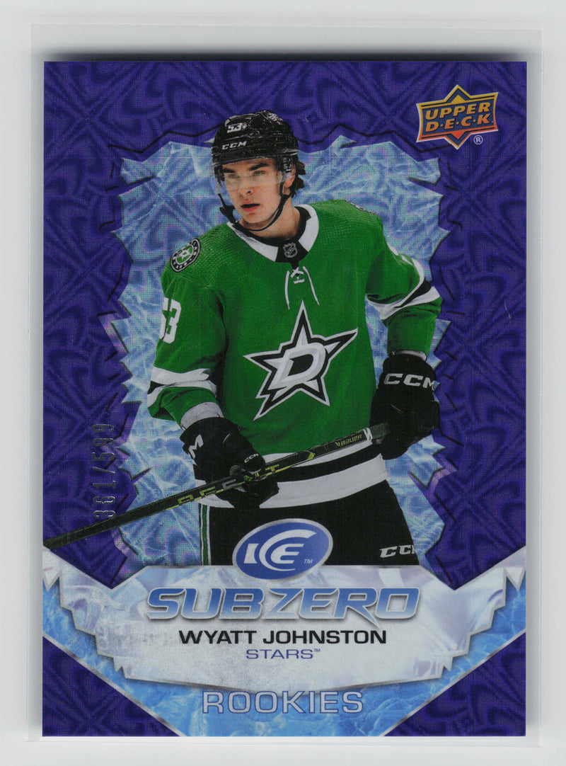 Wyatt Johnston SubZero Rookies /599