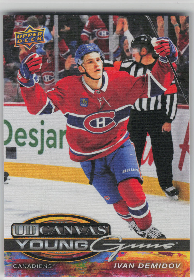 Ivan Demidov Young Guns Canvas Montreal Canadiens