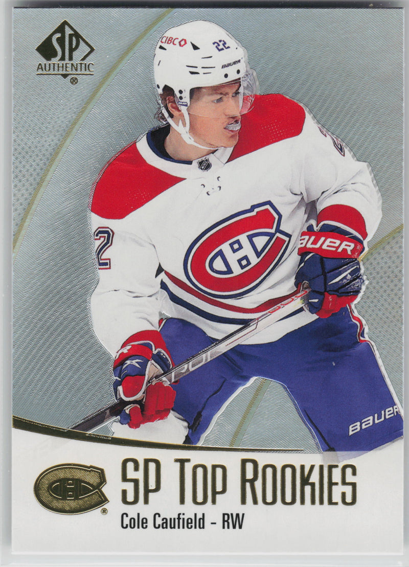 Cole Caufield SP Top Rookies