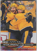 Brady Martin Young Guns Canvas Nashville Predators