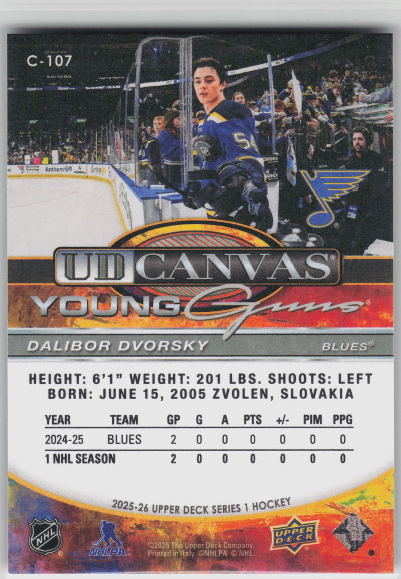 Dalibor Dvorsky Young Guns Canvas