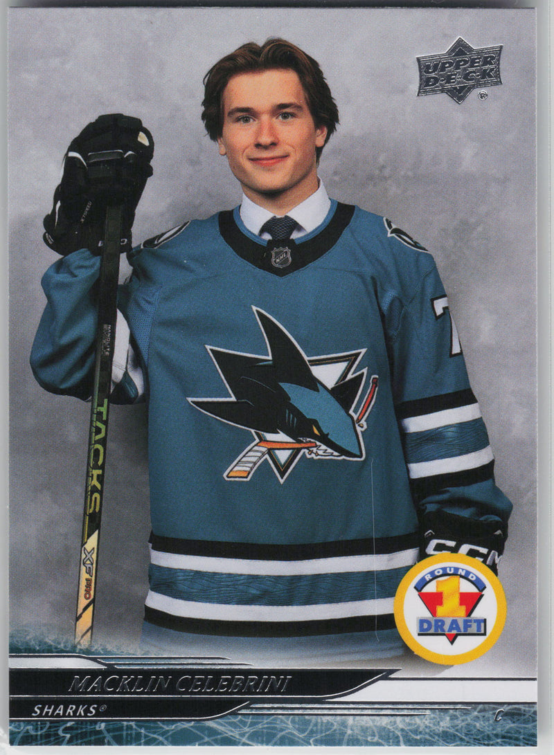 Macklin Celebrini 1st Round Draft
