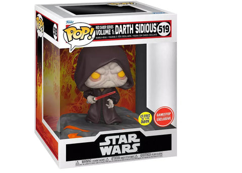 Red Saber Series Volume 1: Darth Sidious - Star Wars #519 (Glows In The Dark) (EB Exclusive)