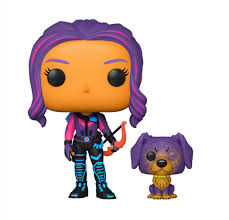 Kate Bishop with Lucky the Pizza Dog (Blacklight) - Marvel