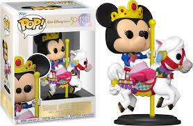 Minnie Mouse On Prince Charming Regal Carrousel - Walt Disney World 50 #1251