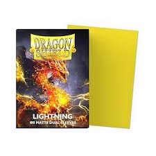 Lightning - Matte Dual Sleeves 100 CT