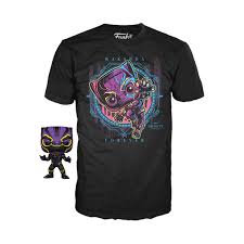 Black Panther (Blacklight Pop & Tees) - Marvel