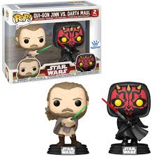 Qui-Gon Jinn VS Darth Maul - Star Wars 2 Pack (Funko.com Exclusive)