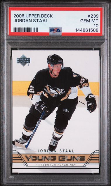 Jordan Staal Young Guns - Pittsburgh Penguins - PSA 10