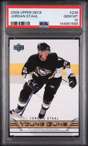 Jordan Staal Young Guns - Pittsburgh Penguins - PSA 10
