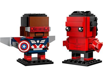 Captain America & Red Hulk - Lego Brick Headz (40668) - NEW