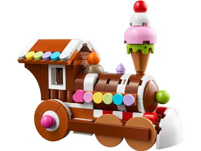 Celebration Series:4. Gingerbread Train Ornament - Lego GWP (40777) - NEW