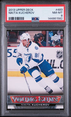 Nikita Kucherov Young Guns PSA 8 - Tampa Bay Lightning