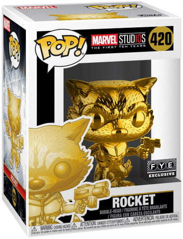 Rocket - Marvel Studios The First 10 Years #420 (F.Y.E Exclusive)