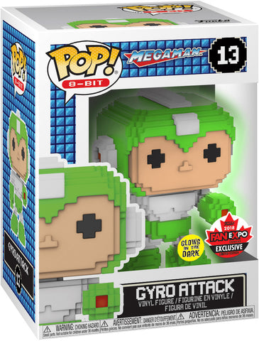 Gyro Attack (8-Bit) - Megaman #13 (Glows In The Dark) (2018 Fan Expo Canada Convention)