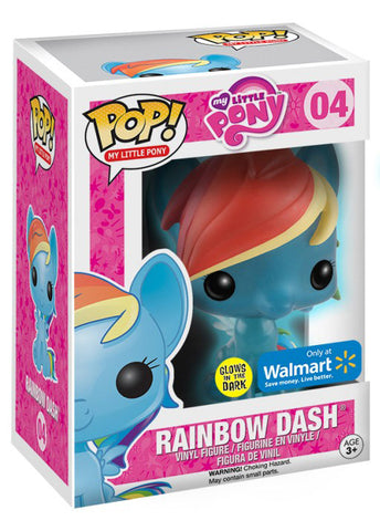 Rainbow Dash - My Little Pony #04 (Only at Walmart) (Glows in the Dark)