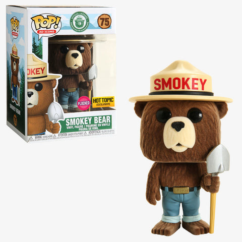 Smokey Bear #75 (Flocked) (Hot Topic Exclusive) - Cooperative Forest Fire Prevention Program