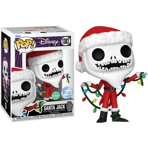 Santa Jack - Disney L'Etrange Noël de Monsieur Jack #1383 (Parfumé) (Funko Special Edition)