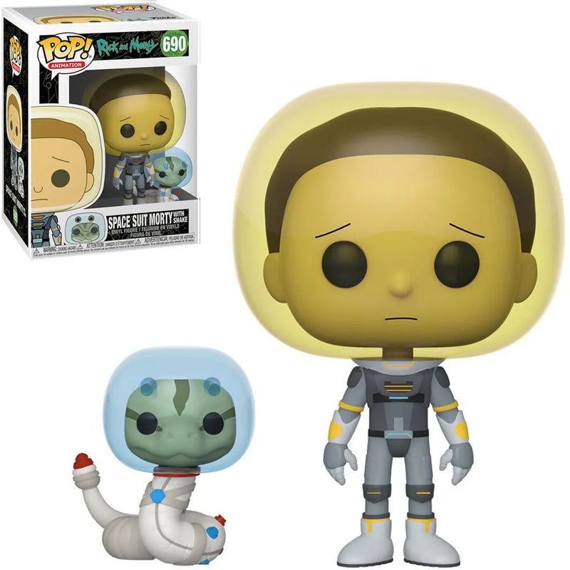 Space Suit Morty with Snake - Rick and Morty