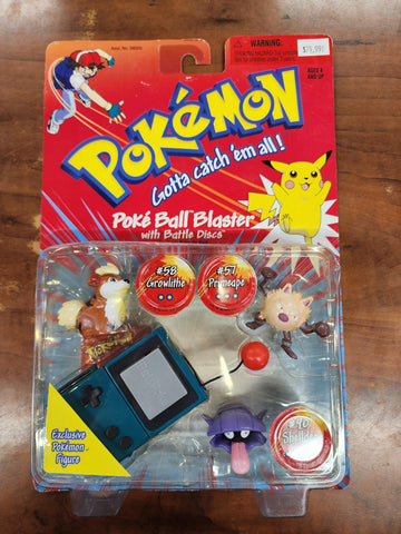 Poké Ball Blaster With Battle Discs - Pokémon #57-#58-#90