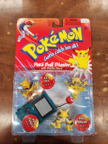 Poké Ball Blaster With Battle Discs - Pokémon #63-#64-#65