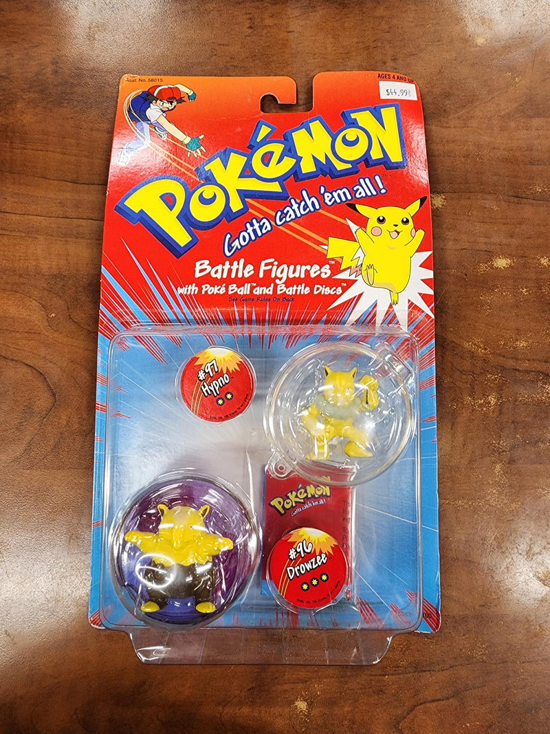 Battle Figures With Poké Ball And Battle Discs - Pokémon #97-#96