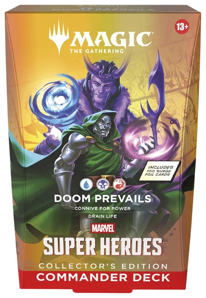 Magic The Gathering - Marvel Super Heroes Commander Deck - Doom Prevails (Collector's Edition)