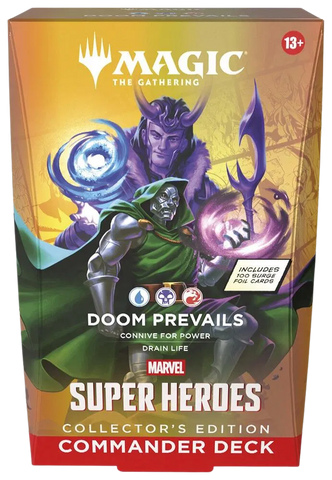 Magic The Gathering - Marvel Super Heroes Commander Deck - Doom Prevails (Collector's Edition)