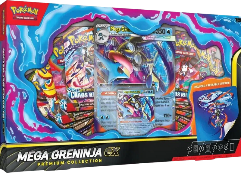 Mega Greninja Ex - Premium Collection