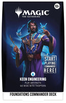 Magic The Gathering - Foundations Commander Deck - Keen Engineering