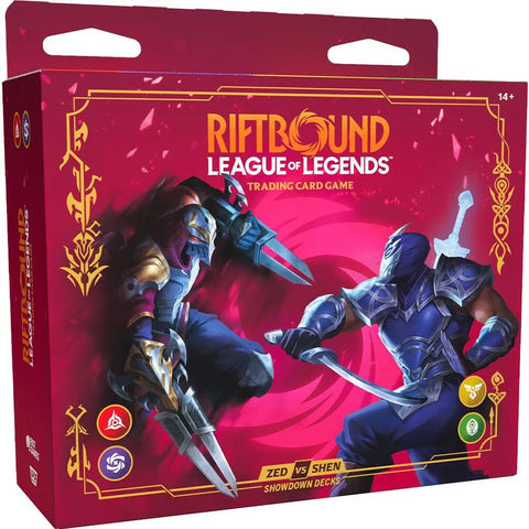 Riftbound Vandetta Showdown Deck Zed VS Shen - League Of Legends