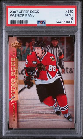 Patrick Kane Young Guns PSA 9 - Chicago Blackhawks