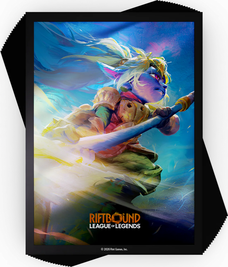 Riftbound League of Legends TCG: Art Sleeves - Poppy  (100ct)