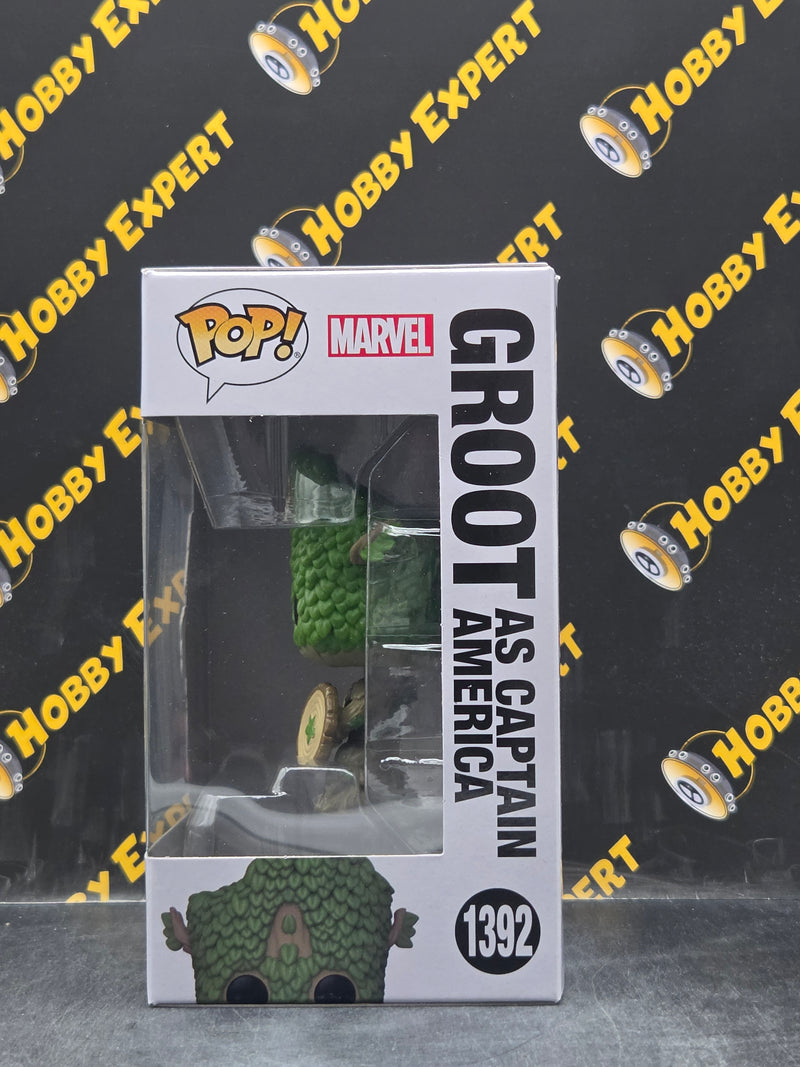 Groot As Captain America