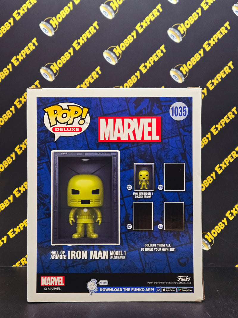 Hall Of Armor: Iron Man Model 1 Golden Armor