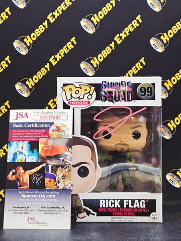 Rick Flag #99 - Autographed By Joel Kinnaman / JSA Certified - Suicide Squad