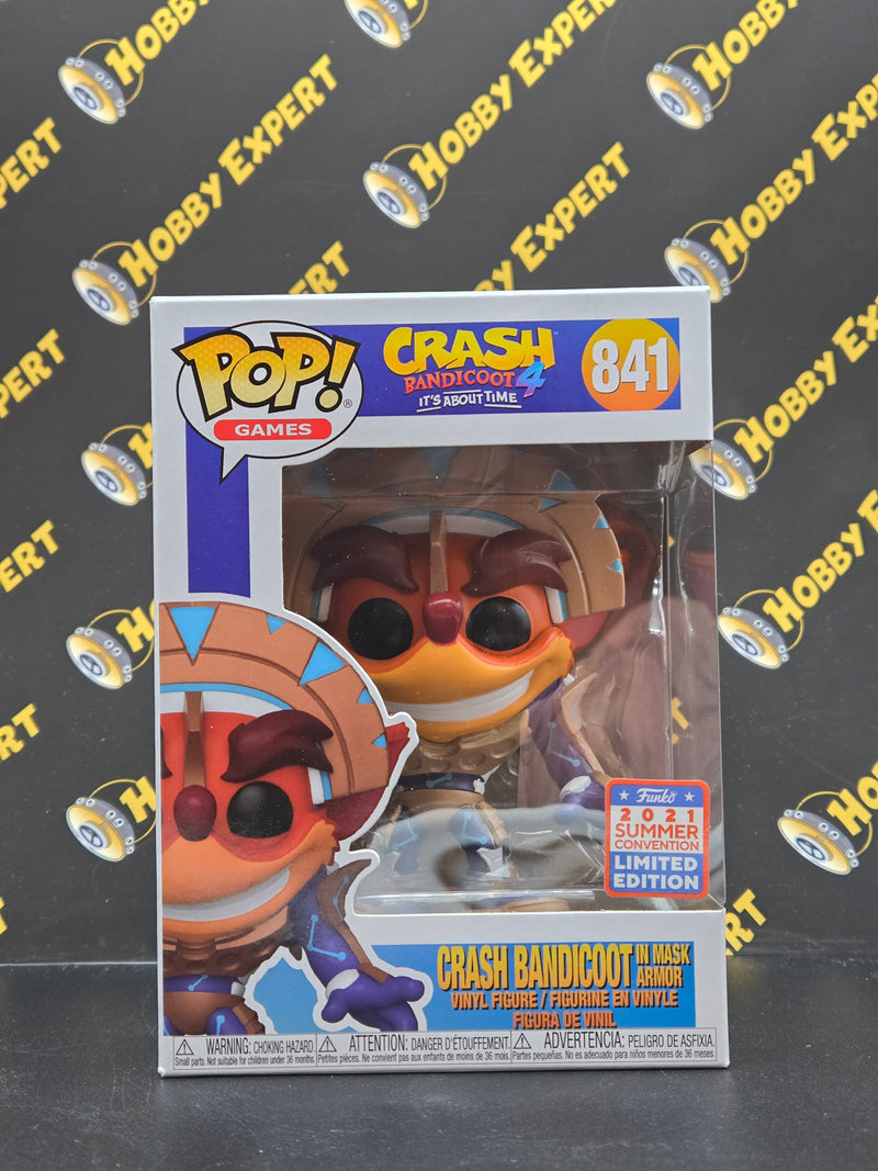 Crash Bandicoot In Mask Armor