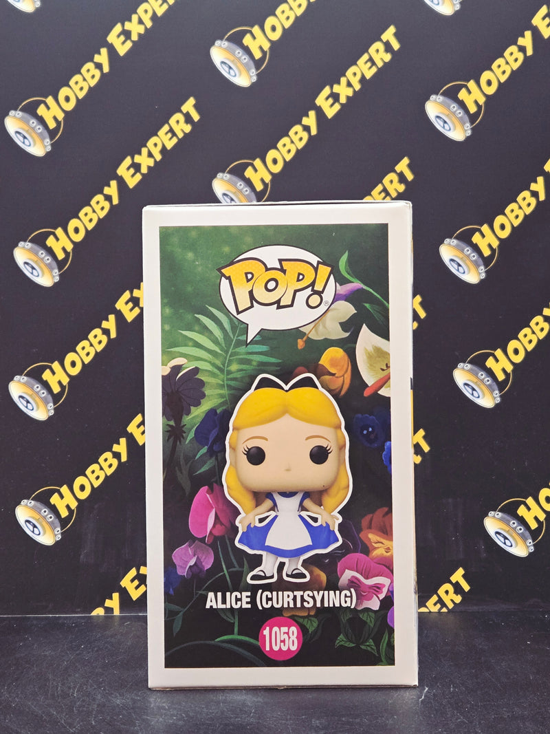 Alice Curtsying