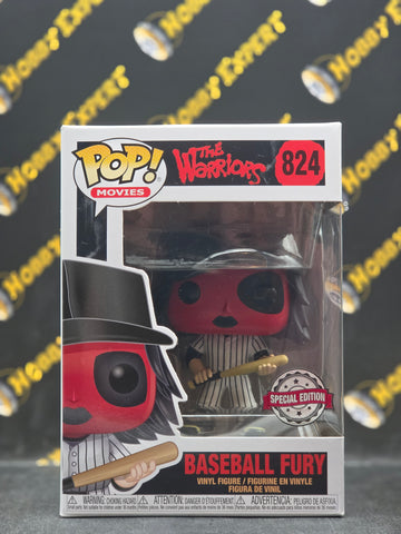 Baseball Fury Red #824 - SE - The Wariors