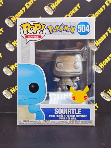 Squirtle (Silver Metallic) #504 (25Th Anniversary) - Pokemon