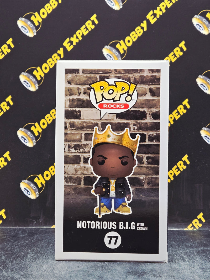 Notorious B.I.G. with Crown