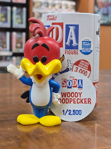 Woody Woodpecker (Soda) (Funko.com Exclsive) - Woody Woodpecker - 3,000 Pcs