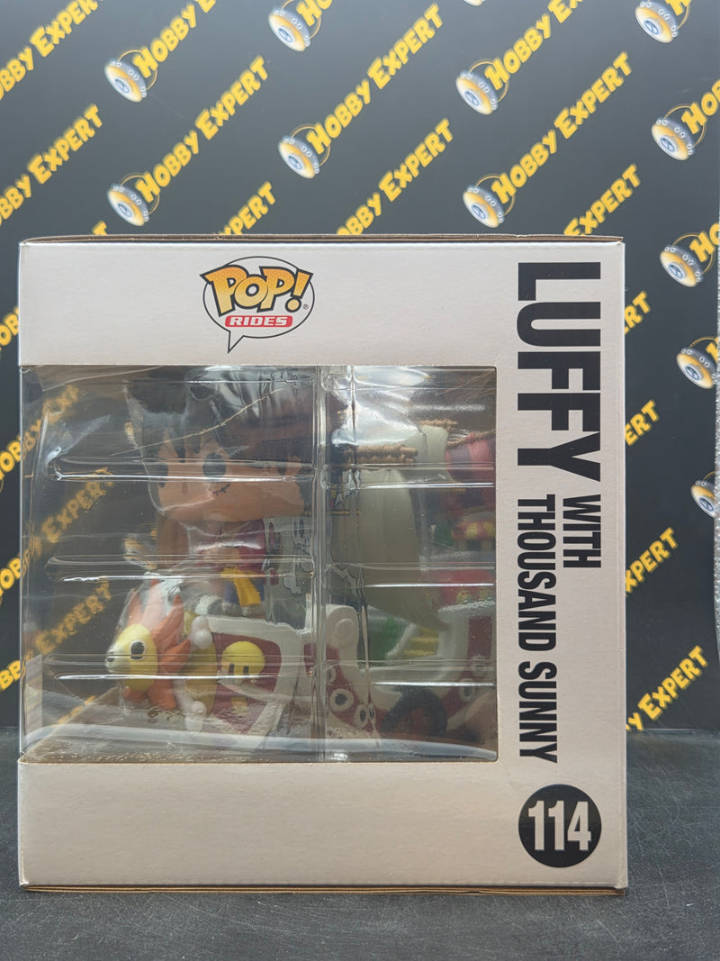 Luffy With Thousand Sunny