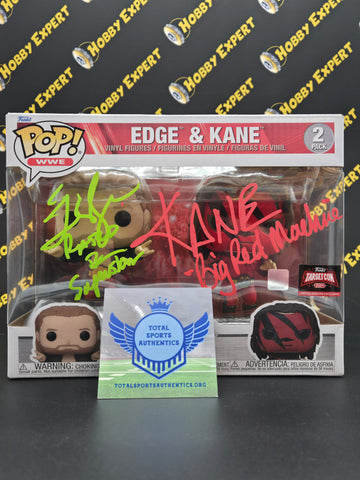 Edge & Kane 2 Pack - Target Con 2024 - Signed By Adam Joseph Copeland & Glenn Thomas Jacobs  / Total Sports Certified - WWE