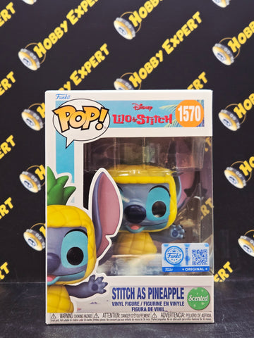 Stitch as Pineapple #1570 - Funko Exclusive / Scented - Disney Lilo & Stitch