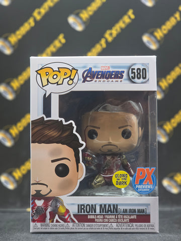 Iron Man #580 - Glows / PX Previews Excl. - Avengers Endgame