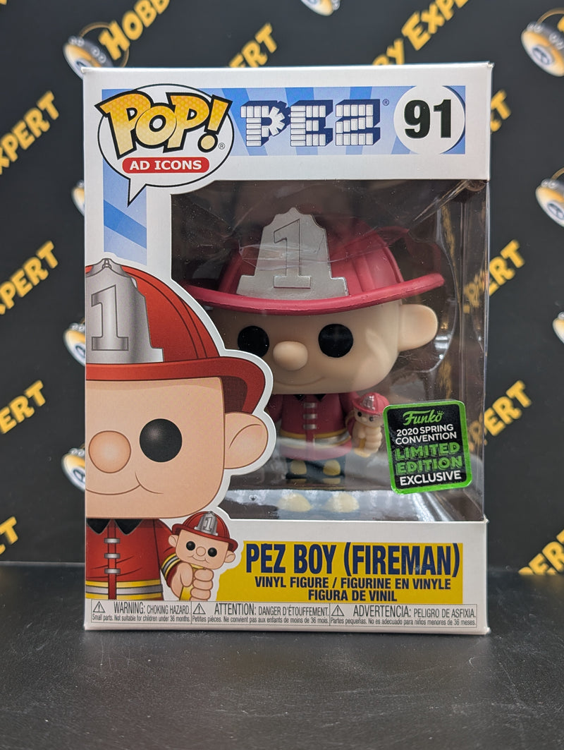 Pez Boy Fireman
